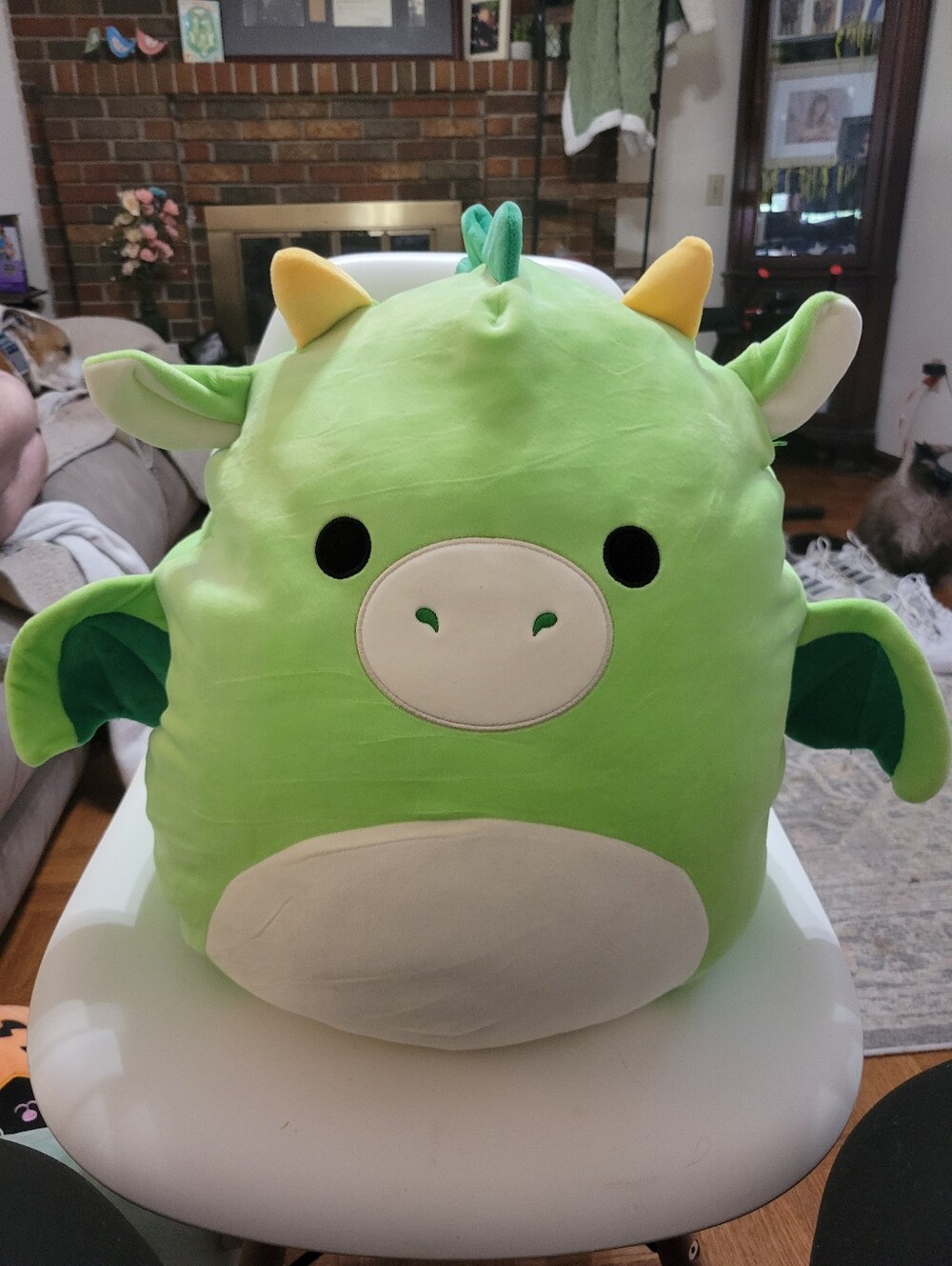 Dexter the Green Dragon — 24" Jumbo Squishmallow